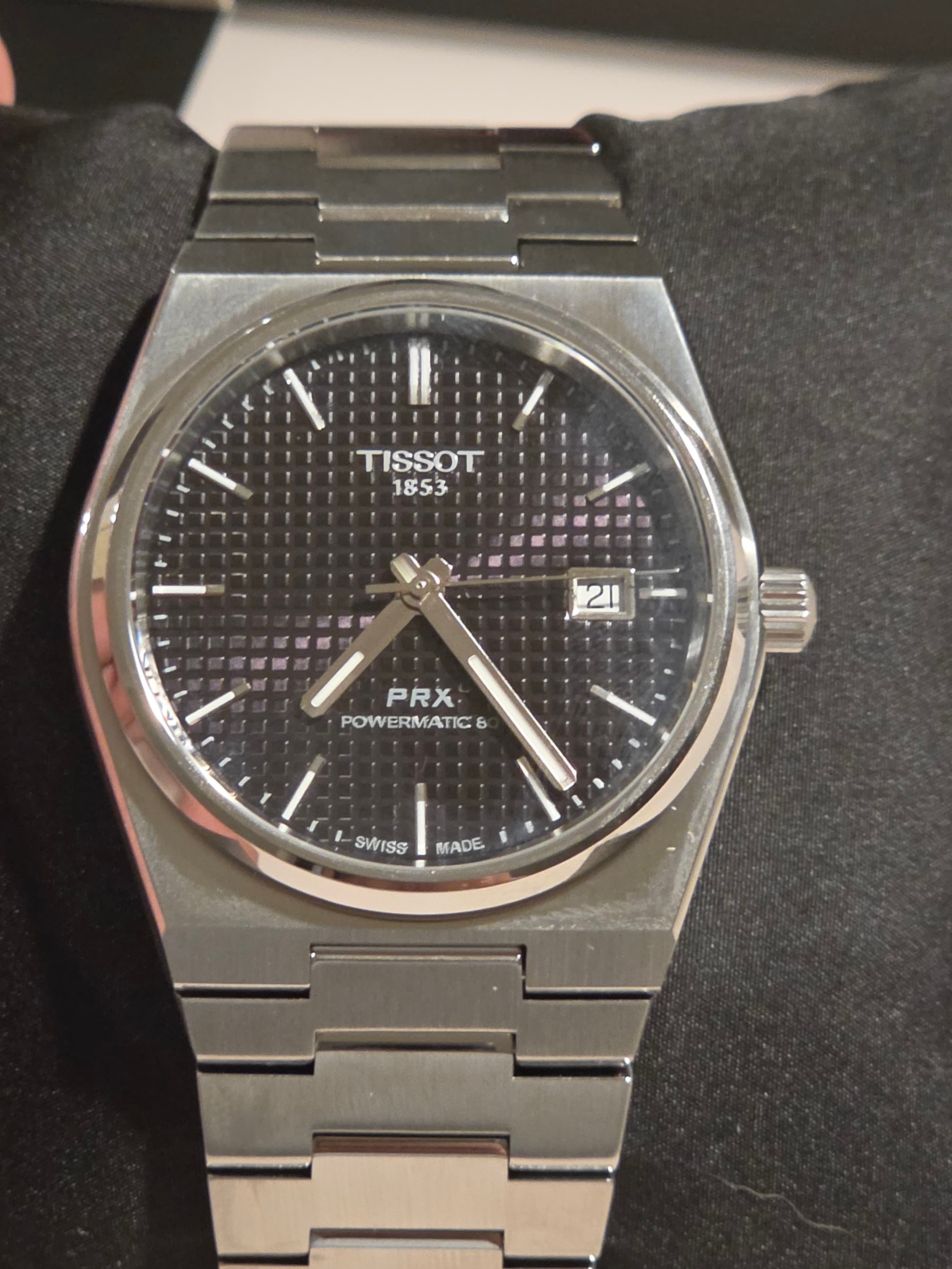 Tissot PRX Preto Powermatic 80 40mm
