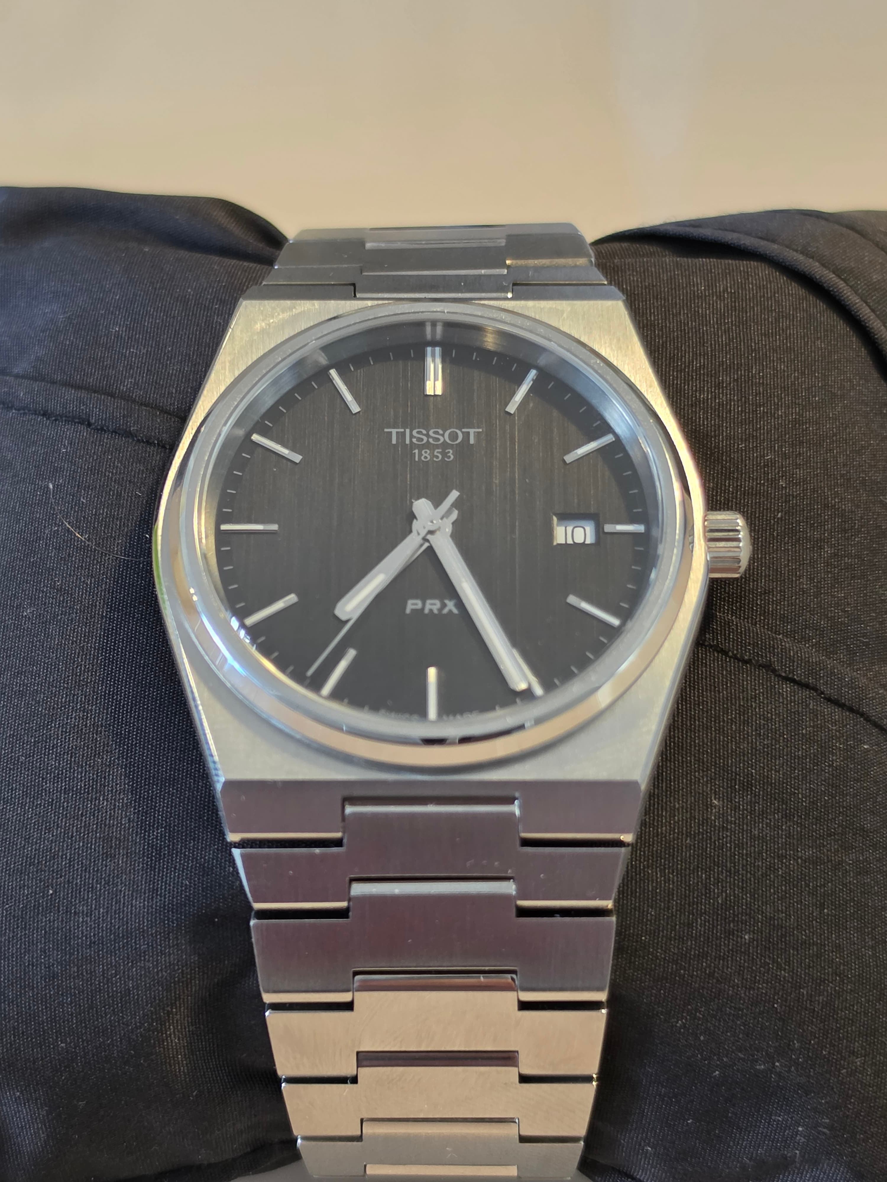 Tissot PRX Preto Quartzo 40mm